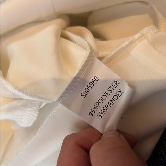 Showpo. Mini Love Dress White Sleeveless Square Neck Size 8 - Picture 7 of 7